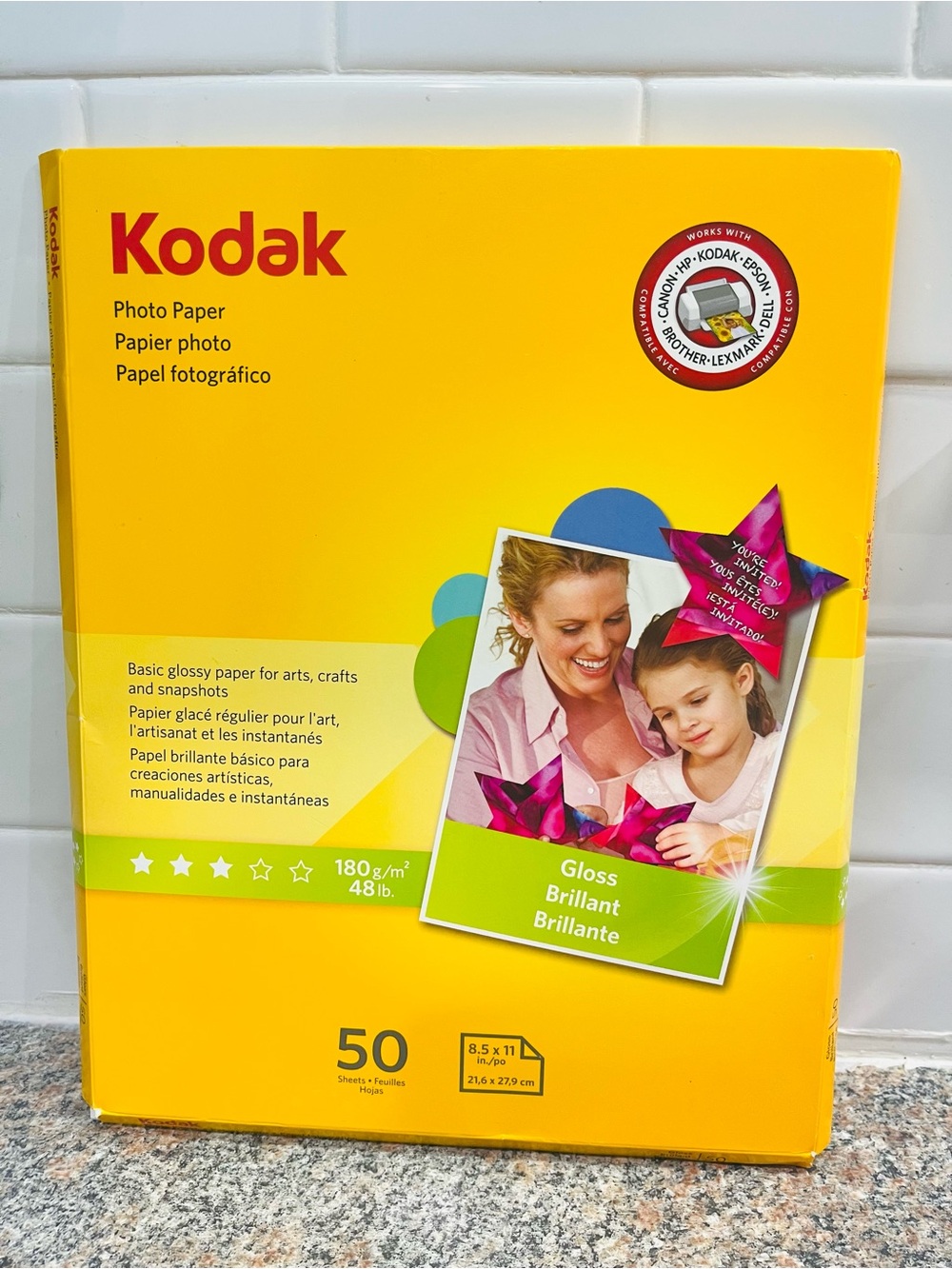 Kodak Gloss Photo Paper - 19 Brand New Picture Pages left